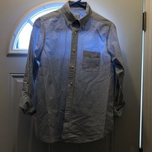 Lands’ End (boy’s) button down long-sleeve shirt